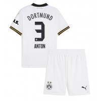 Camisa de time de futebol Borussia Dortmund Waldemar Anton #3 Replicas 3º Equipamento Infantil 2024-25 Manga Curta (+ Calças curtas)